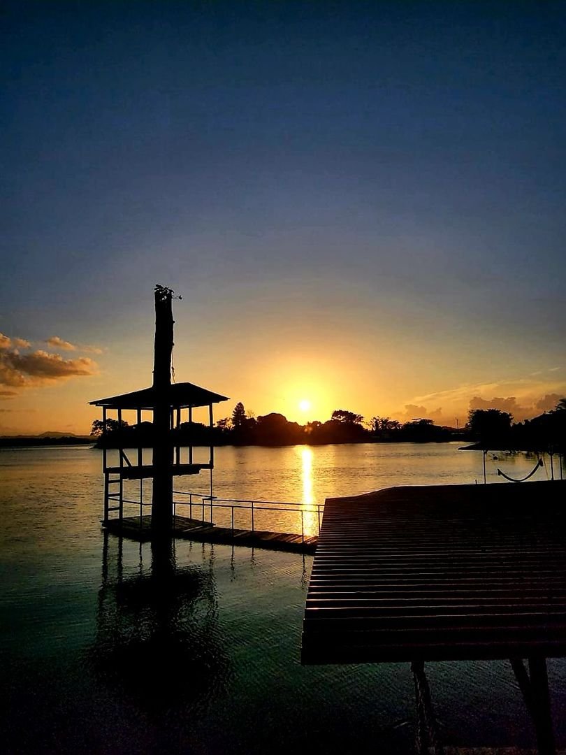 Sunset on Gatun Lake, Panama - Panalake Sport Fishing